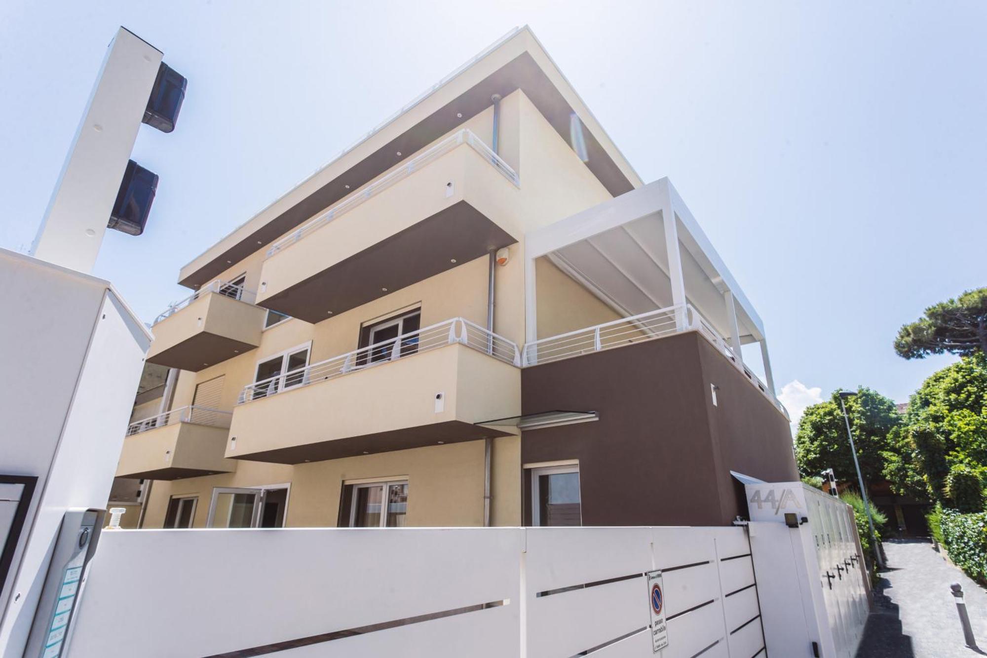 Casa Stefania Rimini Lägenhet Exteriör bild